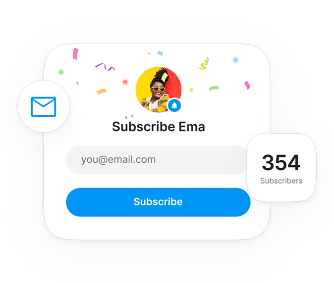 Build an email list of subscribers